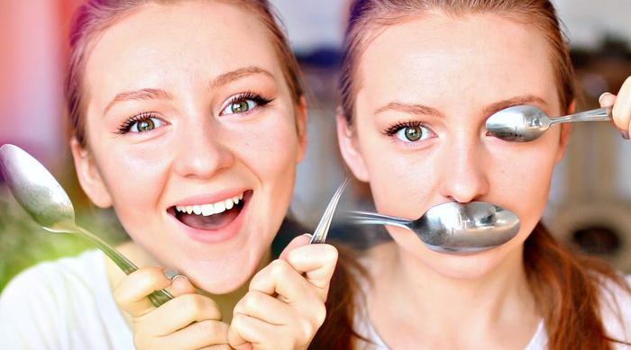 Как сделать макияж с ложкой