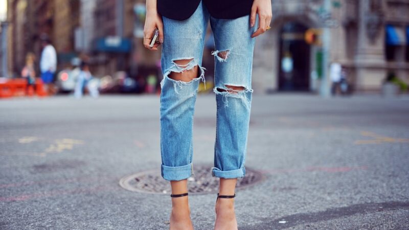 Как красиво порвать джинсы